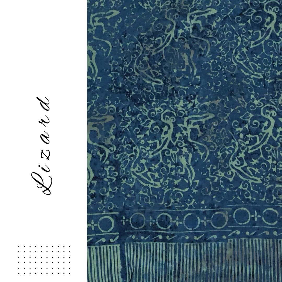 Sarong Bali | Lizard Pattern | Bali Sini Shop