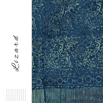 Sarong Bali | Lizard Pattern | Bali Sini Shop