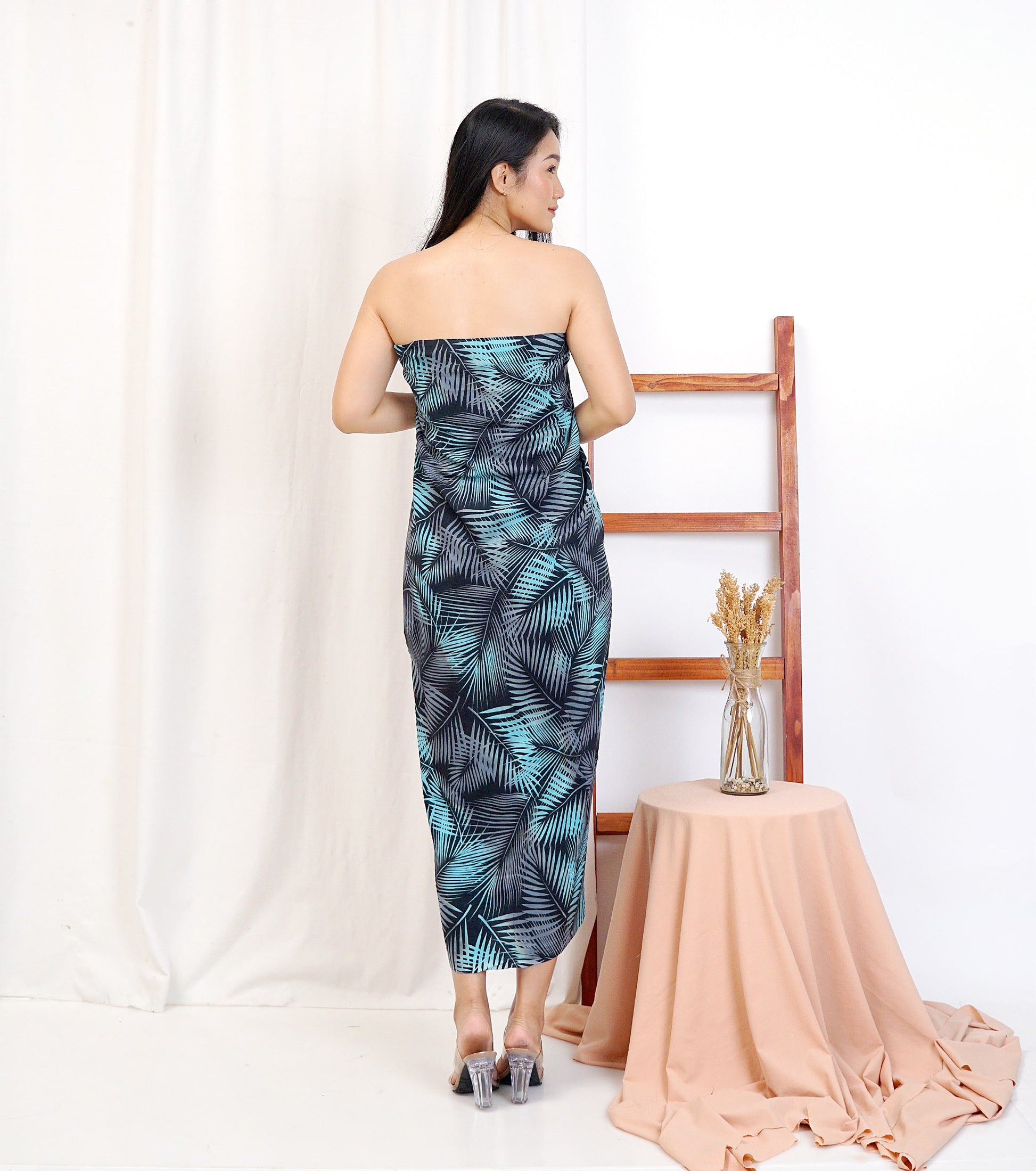 Sarong Bali | Palm Leaf Pattern | Bali Sini Shop